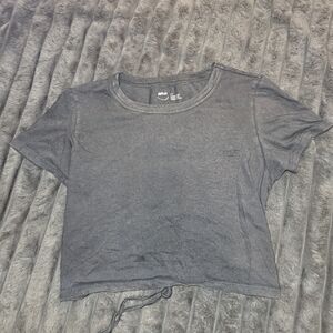 Aerie Gray Crop Top